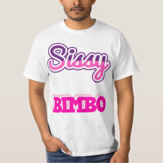 Die Größen der Sissybimbo-Shirt-Männer T-Shirt