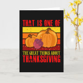 Die großen Dinge über den Erntedank Karte (Gelbe Blume)