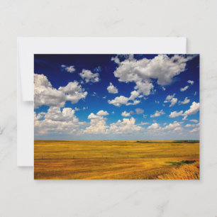 Die großen Ebenen von South Dakota Postkarte