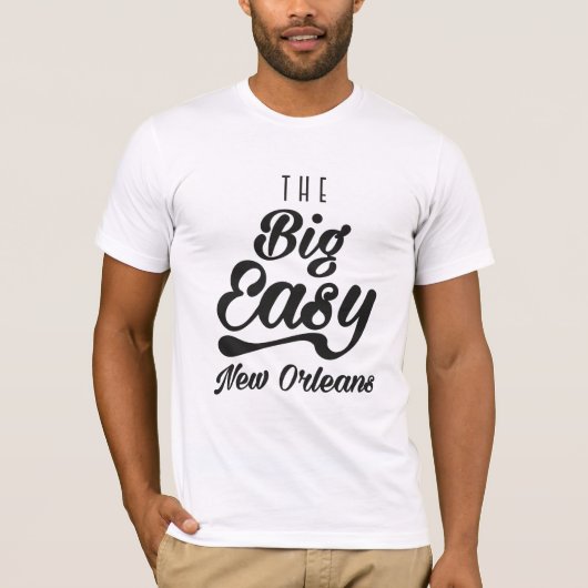 Die großen, einfachen New Orleans T-Shirt (Vorderseite)