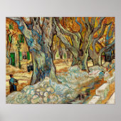 Die großen Flugzeug (Straßenbauten in Saint-Rémy) Poster (Vorne)