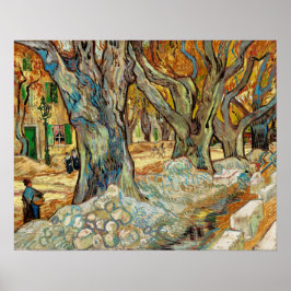 Die großen Flugzeug (Straßenbauten in Saint-Rémy) Poster