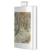 Die großen Flugzeug von Vincent Van Gogh Flachmann (Links)