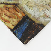 Die großen Flugzeug von Vincent Van Gogh Fleecedecke (Ecke)