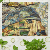 Die großen Flugzeug von Vincent Van Gogh Geschirrtuch (Gefaltet)