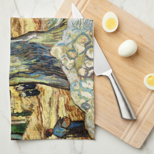 Die großen Flugzeug von Vincent Van Gogh Geschirrtuch (Viertel Falte)