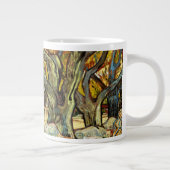 Die großen Flugzeug von Vincent Van Gogh Jumbo-Tasse (Rechts)