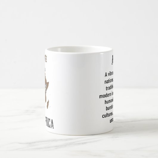 Die großen fünf Afrika-Explorer Kaffeetasse (Mittel)