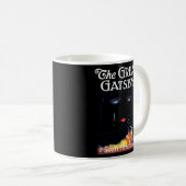Die großen Gatsby des Great Gatsby Blue Small Kaffeetasse (VorderseiteRechts)