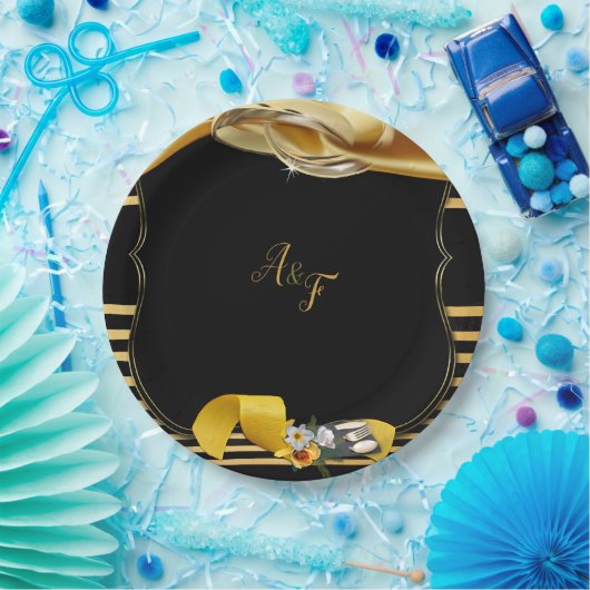 Die großen Gatsby-Party-Teller Pappteller (Party)