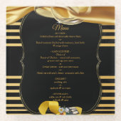 Die großen Gatsby-Untersetzer Glasuntersetzer (Vorderseite)