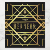 Die großen Gatsby Weinetikett (Einzelnes Label)