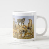 Die großen Katzen Jumbo-Tasse (Rechts)