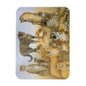 Die großen Katzen Magnet (Vertikal)