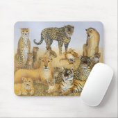 Die großen Katzen Mousepad (Mit Mouse)