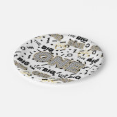 Die großen, passenden Party-Teller Pappteller (Schrägansicht)