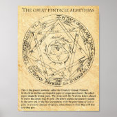 DIE GROSSEN PENTAGRAMM-ÄMTHEN POSTER (Vorne)