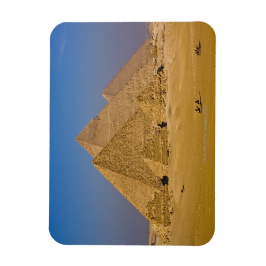 Die großen Pyramiden von Gizeh, Ägypten Magnet (Vertikal)