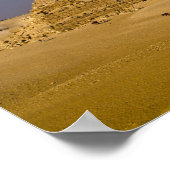 Die großen Pyramiden von Gizeh, Ägypten Poster (Ecke)