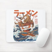 Die großen Ramen von Kanagawa Mousepad (Mit Mouse)