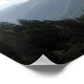 Die großen, rauchigen Berge Poster (Ecke)