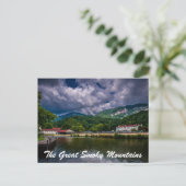 Die großen, rauchigen Berge Postkarte (Stehend Vorderseite)