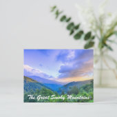 Die großen, rauchigen Berge Postkarte (Stehend Vorderseite)