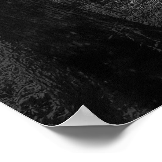 Die Großen rauschigen Höhlen bedecken die alte Kir Poster (Ecke)