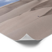 Die großen Sanddünen wandern, Colorado Poster (Ecke)