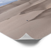 Die großen Sanddünen wandern, Colorado Poster (Ecke)