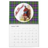Die großen schottischen Clane Kalender (Jan 2027)