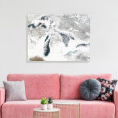 Die Großen Seen 2 Leinwanddruck (Insitu (Wohnzimmer))