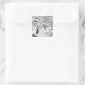 Die Großen Seen 2 Quadratischer Aufkleber (Tasche)