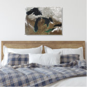 Die Großen Seen 3 Leinwanddruck (Insitu (Schlafzimmer))