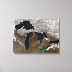 Die Großen Seen 3 Leinwanddruck