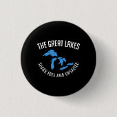 Die großen Seen Button (Vorderseite)