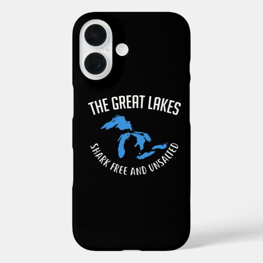 Die Großen Seen Case-Mate iPhone Hülle (Rückseite)