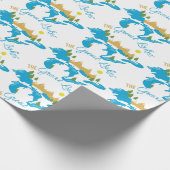 Die großen Seen Geschenkpapier (Ecke)