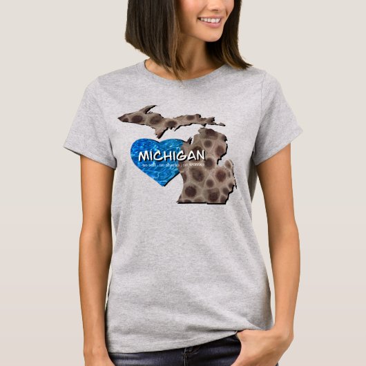 Die großen Seen | kein Salz, keine Haie, keine Sor T-Shirt (Vorderseite)