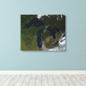 Die großen Seen Leinwanddruck (Insitu (Holzboden))