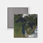 Die großen Seen Magnet (Vorderseite/Rückseite)