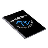 Die großen Seen Notizblock (Rechte Seite)