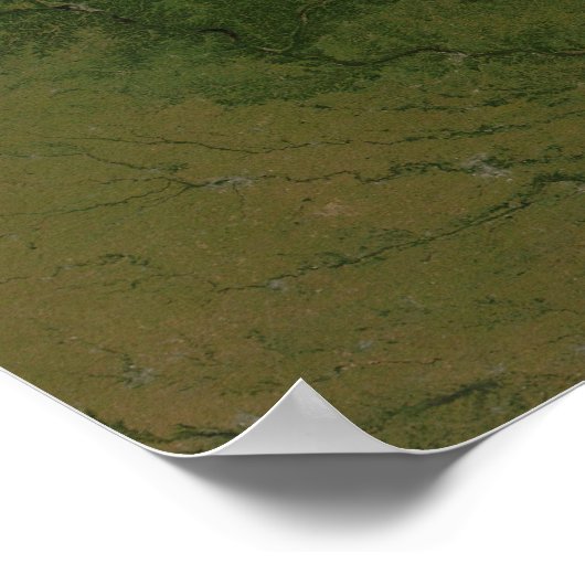 Die großen Seen Poster (Ecke)