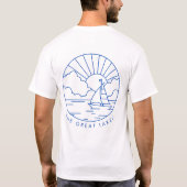 Die großen Seen T-Shirt (Rückseite)