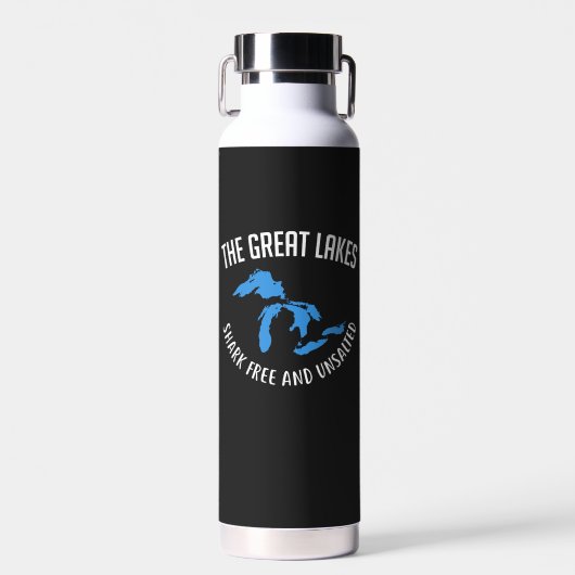 Die großen Seen Trinkflasche (Vorne)