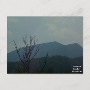 Die großen Smokey-Berge Postkarte