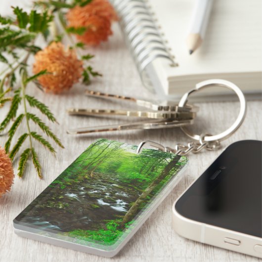 Die großen, spottigen Berge Schlüsselanhänger (Vorderseite rechts)