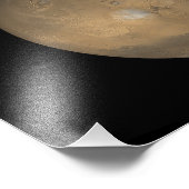 Die Großen Staubstürme von 2001 auf den Mars 2 Fotodruck (Ecke)