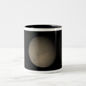 Die Großen Staubstürme von 2001 auf den Mars 2 Zweifarbige Tasse (Mittel)