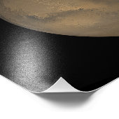 Die großen Staubstürme von 2001 auf den Mars Fotodruck (Ecke)